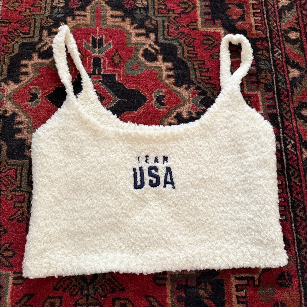 SKIMS Olympic cozy knit capsule collection bralette